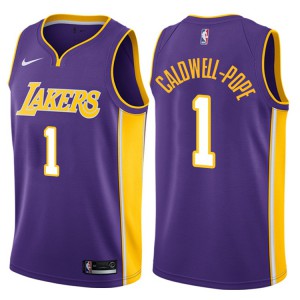 Kentavious Caldwell-Pope - Los Angeles Lakers - Game-Worn Classic Edition  Minneapolis Lakers 1948-52 Road Jersey - 2017-18 Season