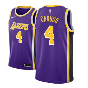 Men's Los Angeles Lakers Alex Caruso Nike Black City Edition Swingman Jersey
