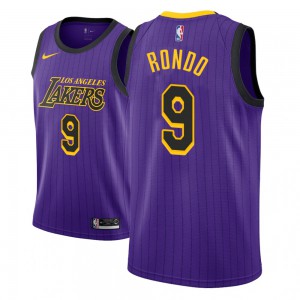 Rojon Rondo Los Angeles Lakers Yellow Jersey