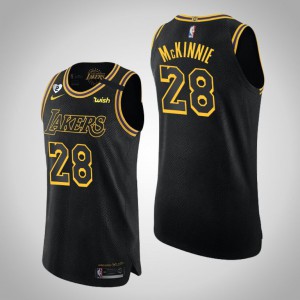 Alfonzo McKinnie - Los Angeles Lakers - Christmas Day' 20 - Game-Worn City  Edition Jersey