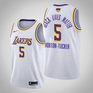Overtime Sports La Lakers Horton-Tucker #5 Stitched Jersey Adult XL 52