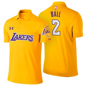 Los Angeles Lakers Men Gradient Polo Shirt – Pixeltee