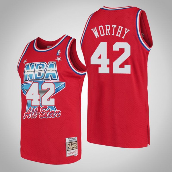 James Worthy #42 Los Angeles Lakers T-Shirt