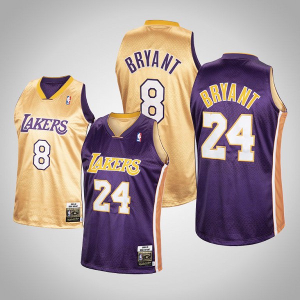 Kobe Bryant Los Angeles Lakers Men's #24 Golden Edition Jersey