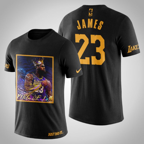 King Lebron James 23 Los Angeles Lakers Shirt - High-Quality Printed Brand