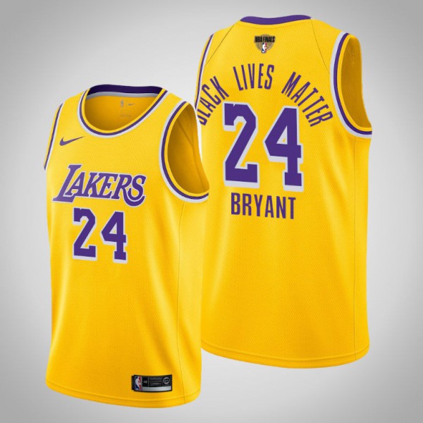 Kobe Bryant Los Angeles Lakers Black Lives Matter Icon Men's #24