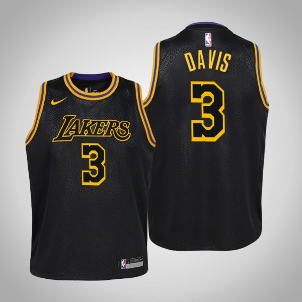 Lakers #3 Anthony Davis Black Mamba Jersey  Los angeles lakers, Lakers,  Lakers t shirt